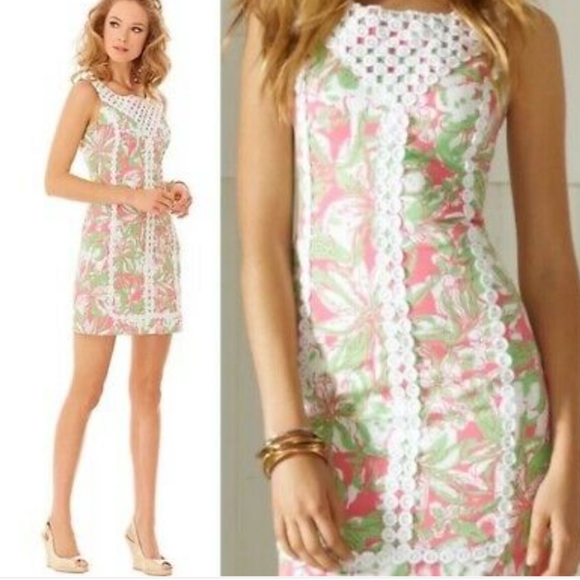 ***See New Listing***Lily Pulitzer Womens Macfarlane Shift Dress Size 4 Rn#88189 - Picture 4 of 6